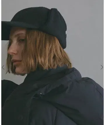 Marmot x ETRE TOKYO 보아 플리스 캡 네이비