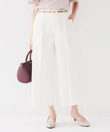 [ 새상품급 ] UNTITLED 48 화이트 와이드 팬츠