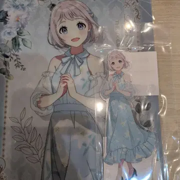 [학원 아이돌 마스터] 클리어 파일 아크릴 스탠드 카츠라기 리리야