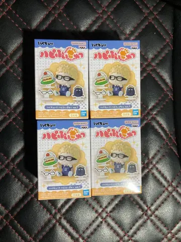 하이큐!! 하피피규어 vol.1 피규어 츠키시마 케이 4개 세트