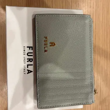 FURLA 카드 케이스 그린