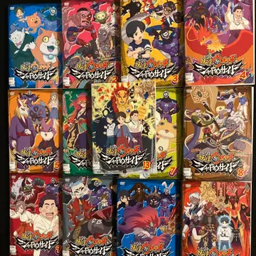 요괴워치 쉐도우 사이드 DVD 전 13권 완결 세트 애니메이션 만화