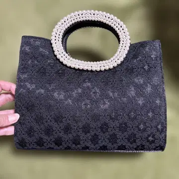 블랙 펄 핸들 파티 백