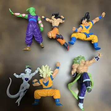 드래곤볼 액션 피규어 세트