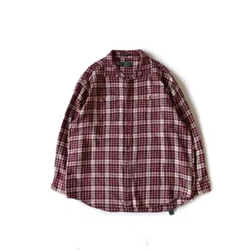 90s ORVIS 플란넬 셔츠 체크 무늬 XL