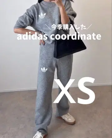 아디다스 오리지널스 애슬레틱 뎁트 니트 팬츠 XS