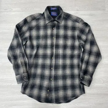 펜들턴 옴브레 체크 플란넬 셔츠 긴팔 M