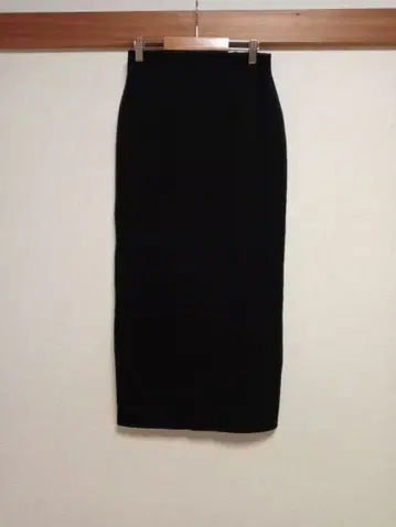 분또 ZIP 타이트 스커트 블랙 S