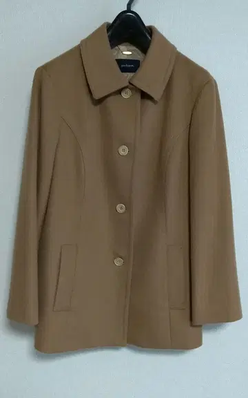 뉴요커 카멜 하프 코트