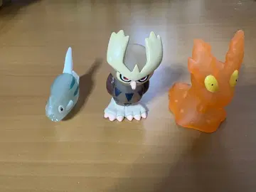 포켓몬 손가락 인형 클리어 마그마그 야도뇽 물짱이