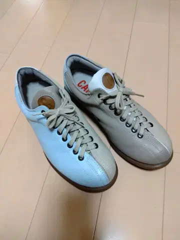 CAMPER TWINS 가죽 신발 38 24cm 캠퍼