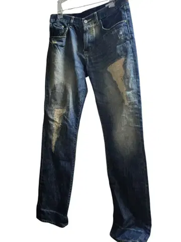 SWG 스트레이트 데님 32 사이즈 다크 블루