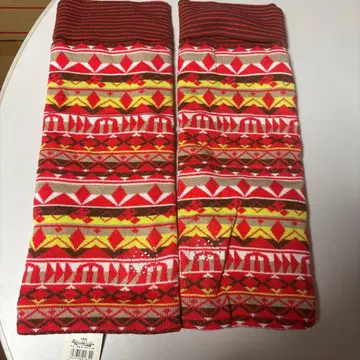 m-U sports 미에코 우에사코 스포츠 비쥬 장식 레그 워머