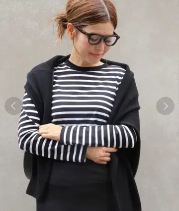 두지엠 클라세 Coco Stripe No5 긴팔 티셔츠 새상품급