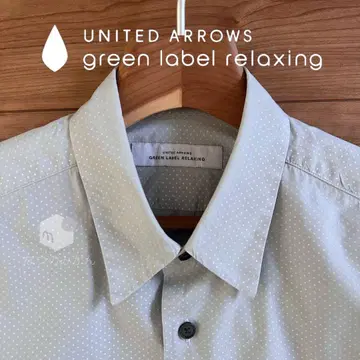 GREEN LABEL RELAXING 도트 무늬 캐주얼 셔츠 (4459)