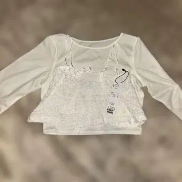 코코딜 롱 T 뷔스티에 사이즈 M 상의