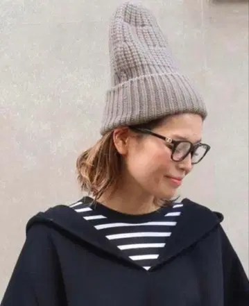 Deuxieme Classe 모 100% 베이지 니트 캡