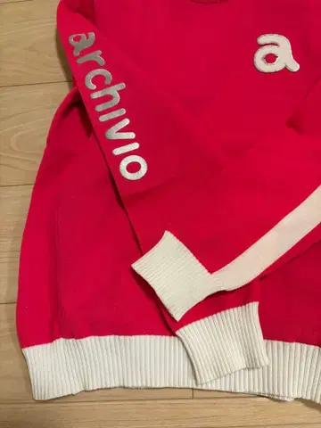 아르치비오 긴팔 니트 풀오버 핑크 38 여성용