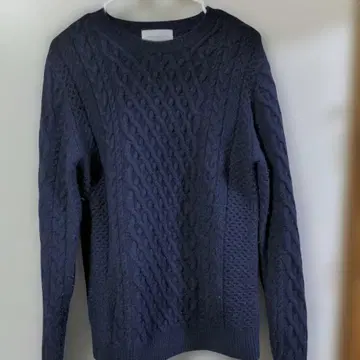 URBAN RESEARCH DOORS 네이비 니트 스웨터