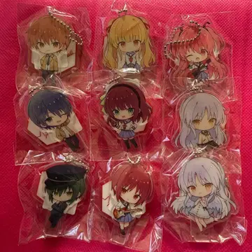 Angel Beats! 가챠 아크릴 키체인 전종
