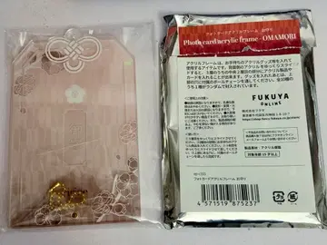 후쿠야 fanfancy+ 아크릴 프레임 부적 화이트