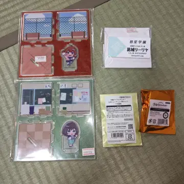 학원 아이돌 마스터 아크릴 스탠드 캔뱃지 외