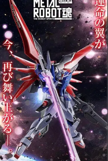 메탈 로봇혼 데스티니 건담 spec2 제우스 실루엣 빛의 날개 세트