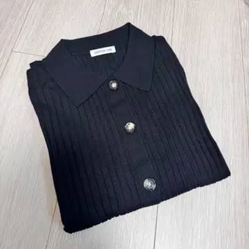 Deuxieme Classe 피케 셔츠 니트 가디건