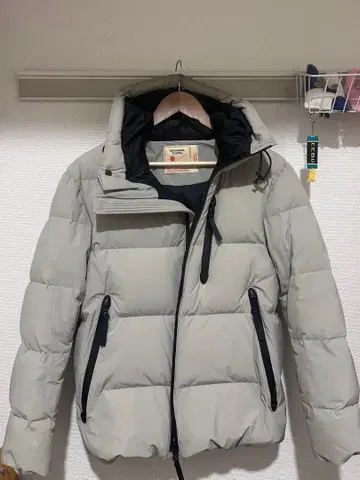 NISHIKAWA DOWN LB.03 화이트 그레이 다운 자켓