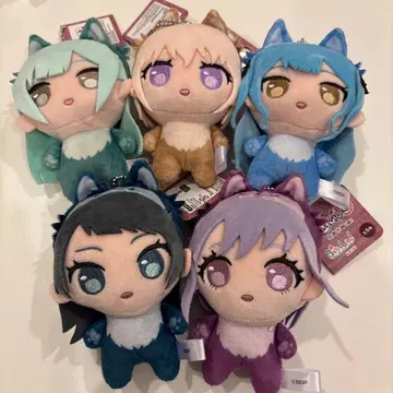 뱅드림 푸치슈 Ave Mujica 늑대ver. 5종 세트