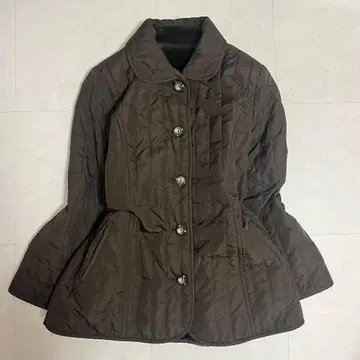 브라운 다운 자켓