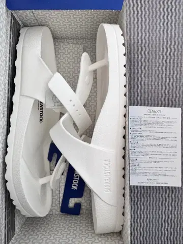 BIRKENSTOCK 샌들 화이트 42