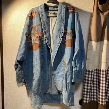 빈티지 웨스턴 데님 자켓