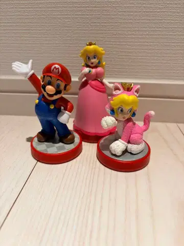 가격 인하 amiibo 피치 공주 마리오 고양이 피치 슈퍼 마리오 시리즈