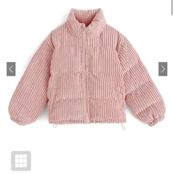 코듀로이 다운 자켓