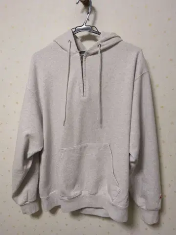 KRIFF MAYER 하프 지퍼 후드티