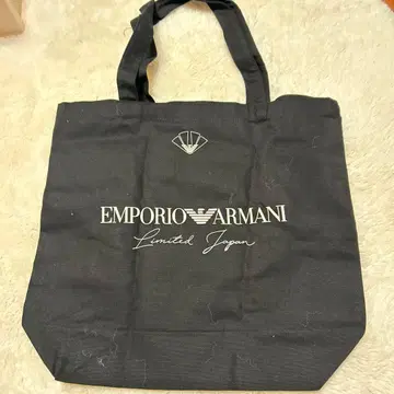 EMPORIO ARMANI 한정판 토트백 블랙