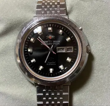 오리엔트 빈티지 자동 와인딩 블랙