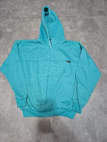 90s Sweat Sessions 터콰이즈 풀 집업 후드티 L
