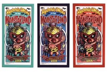 로킹 제리 빈 HYSTERIC MINI 포스터 3색 프레임 포함