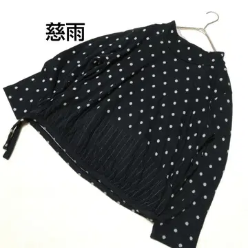 새상품급 지우 도트 튜닉 L 블랙 센소유니코