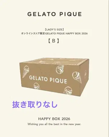 GELATO PIQUE 여성용 HAPPY BOX B2026