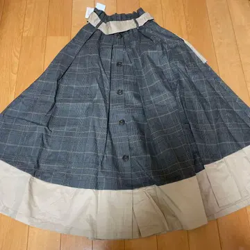 [ 새상품 ] ECLIN 에클란 체크 스커트