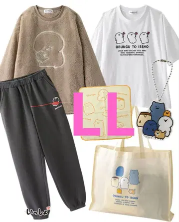 오분구토이잇쇼 해피 백 룸웨어 셋업 트레이닝복 T셔츠