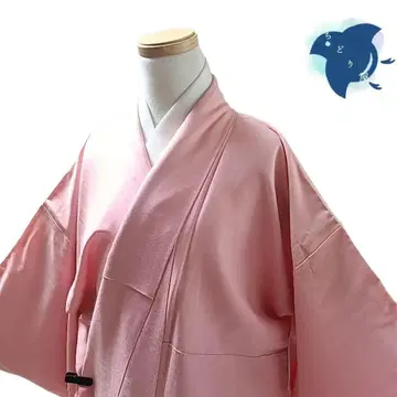 C39 치도리야 기모노 코몬 꽃 핑크