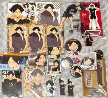 하이큐!! 엽서 색지 스티커 아크릴 스탠드 캔뱃지 스나 린타로