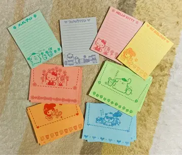 [ 익명 배송 ] 헤이세이 레트로 레어 산리오 레터 세트