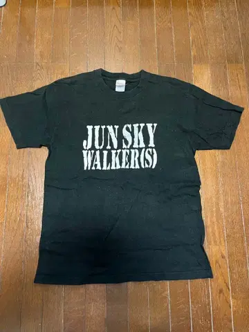 준 스카이 워커(S) 티셔츠 블랙 준스카 락티