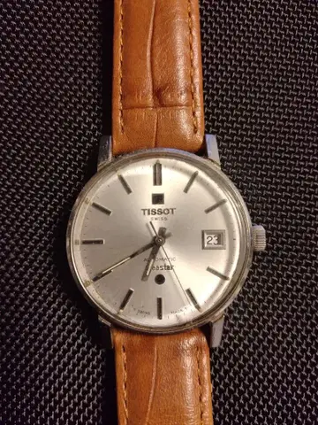 TISSOT 자동 와인딩 손목시계 실버