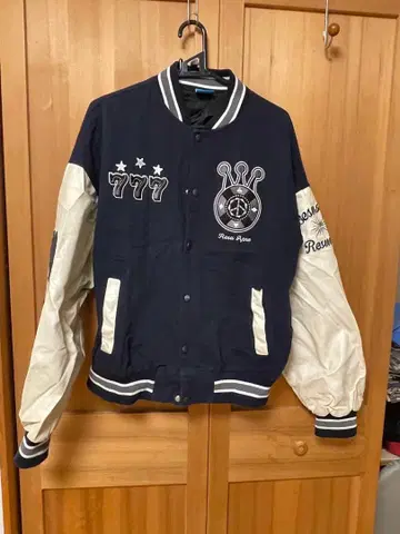 바시티 자켓 네이비